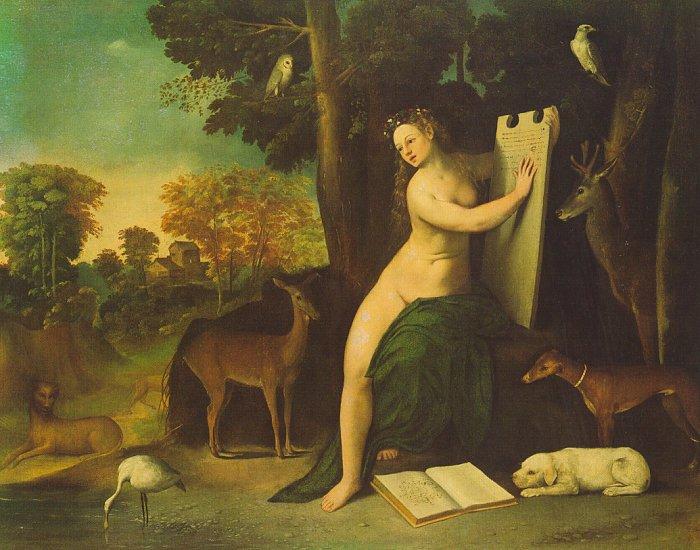 Dosso Dossi Circe and her Lovers in a Landscape